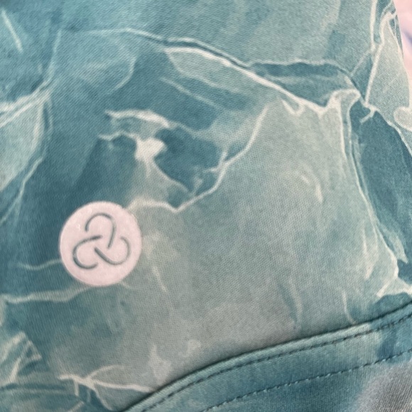 NWT ZELLA HIGH WAIST 7/8 LEGGINGS IN GREEN LILYPAD - Picture 7 of 9